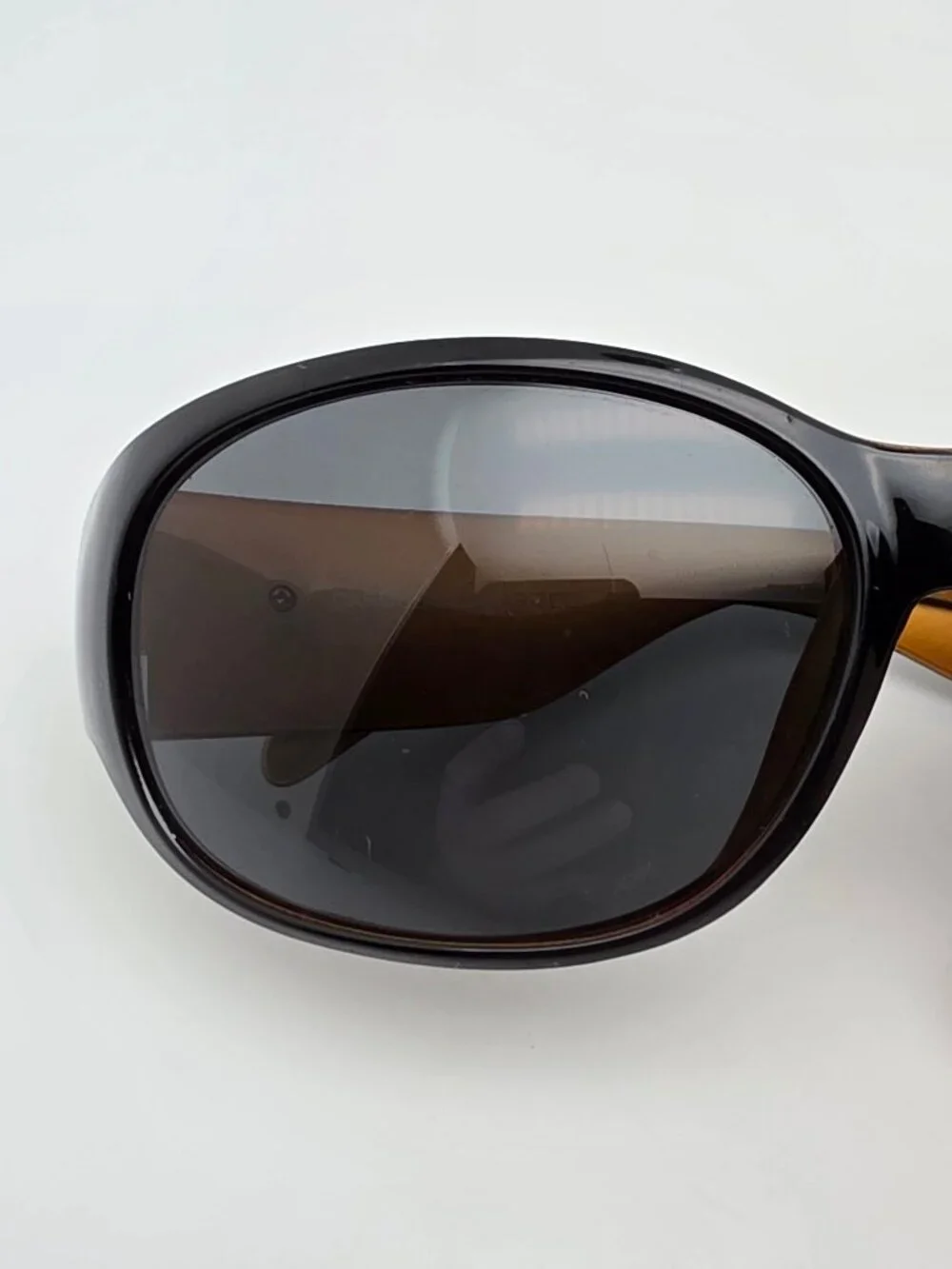 Suncloud Carousel Black Backpaint Laser Frame Polarized Grey Lens Sunglasses